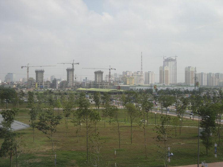 Hanoi, developing at a fast pace