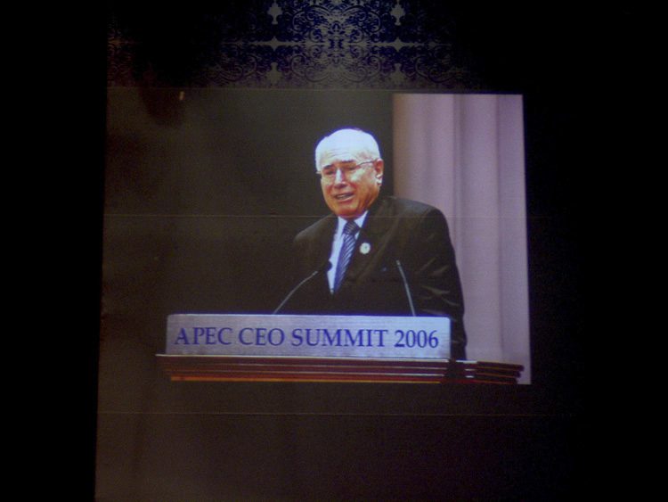 Australian Prime Minister John Howard