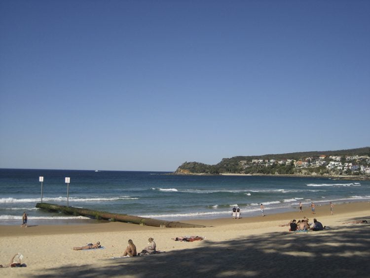 One of the spectacular beaches in Sydney