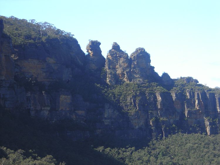 The Three Sisters in the Blue Mountains