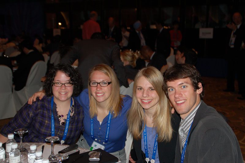 (l-r) Dez Clodfelter, Hannah Johnson, Kelly Cressy and Cary Fontana
