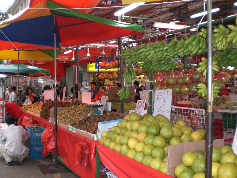 A local market