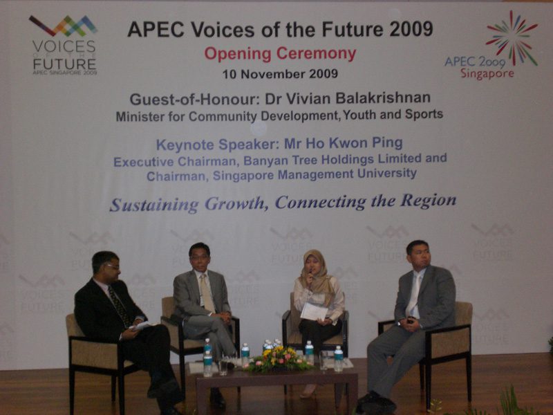 Opening ceremony for APEC Voices of the Future
