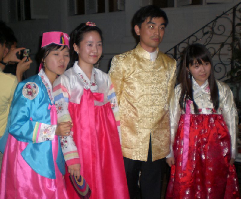 Various countries will don native dress