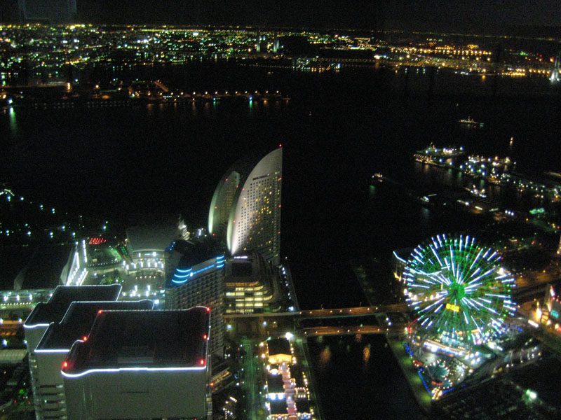 Yokohama at night