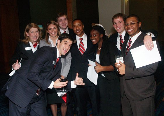 The Advance team, at the 2007 Wilkins Award Dinner, hamming it up for the camera!