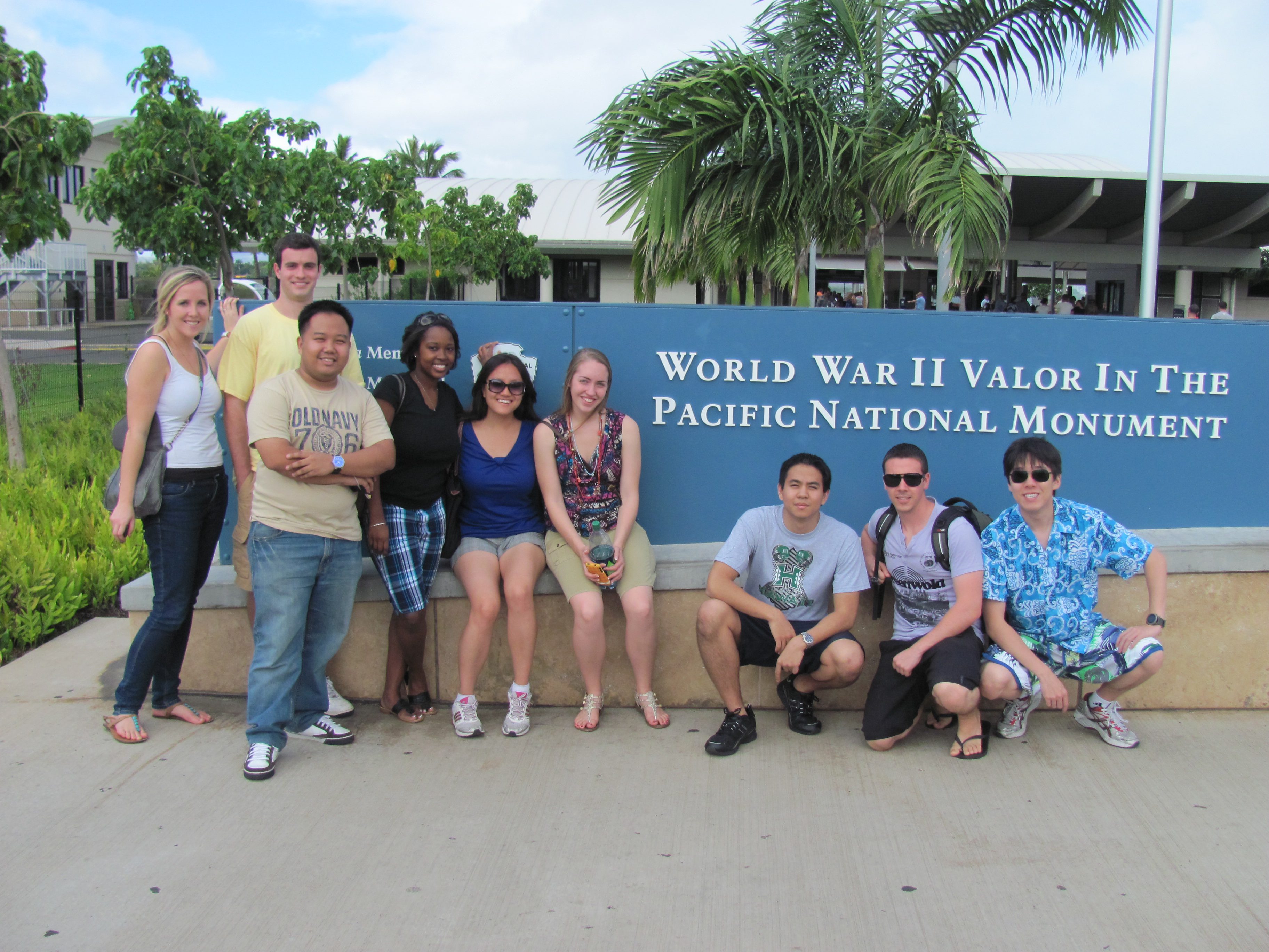 A visit to the Pearl Harbor Memorial