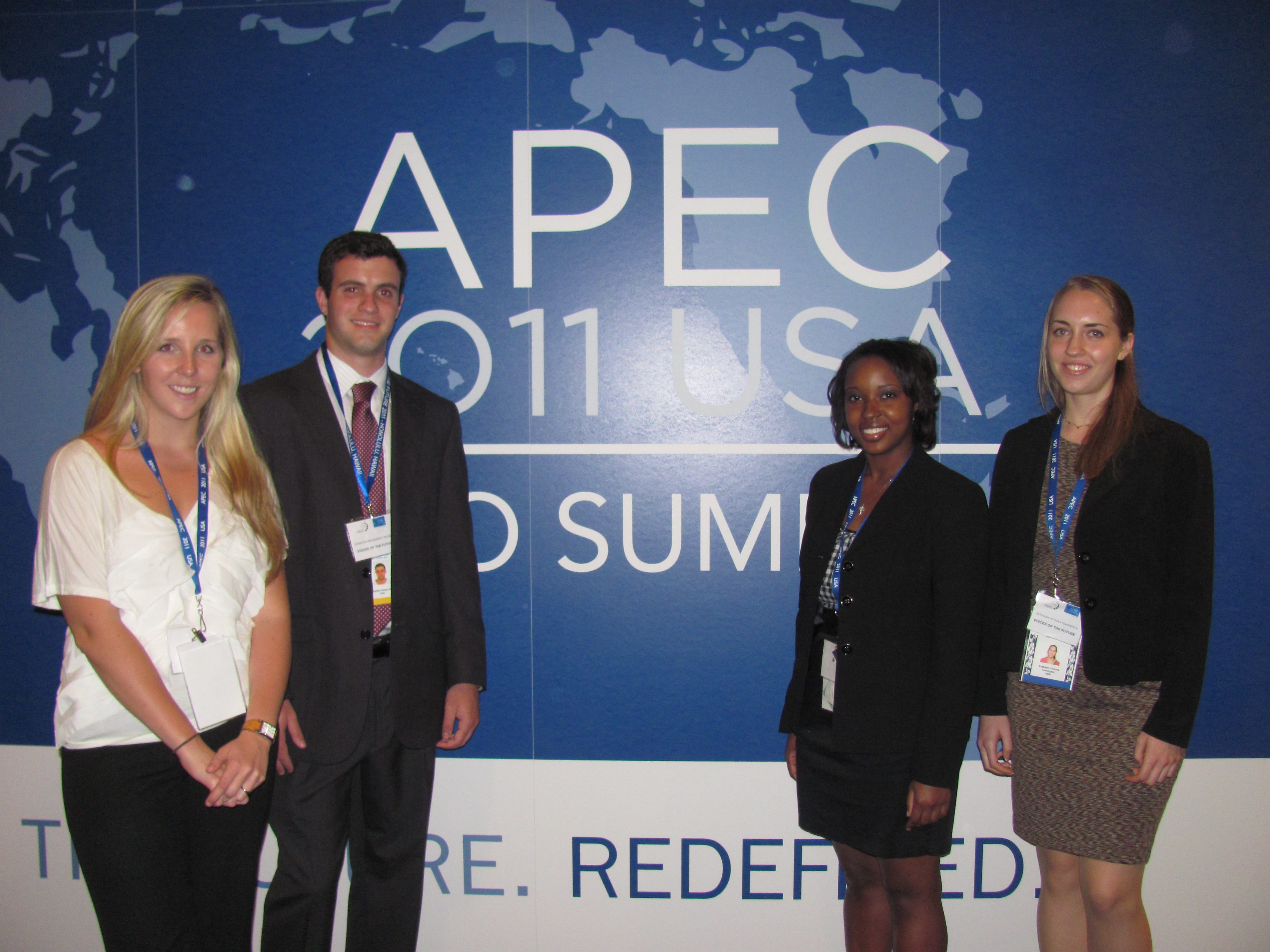 (l-r) Jane Sanders, Chris Picardi, Alyssa Richarson, and Katie Fearington