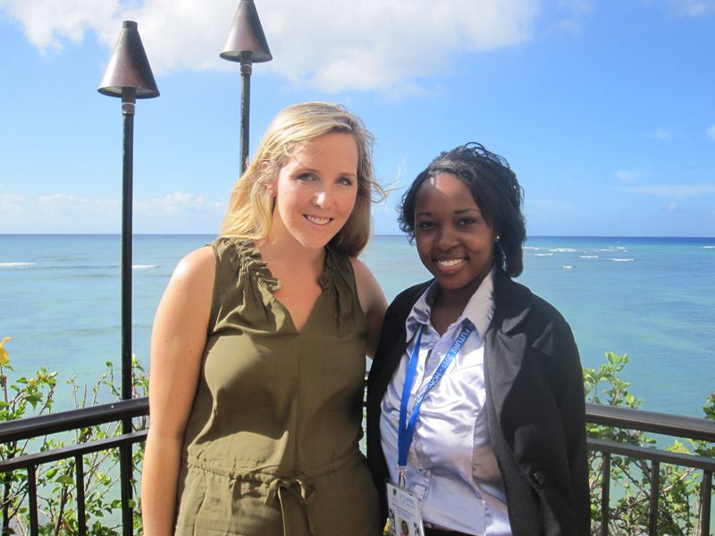 Jane Sanders and Alyssa Richardson