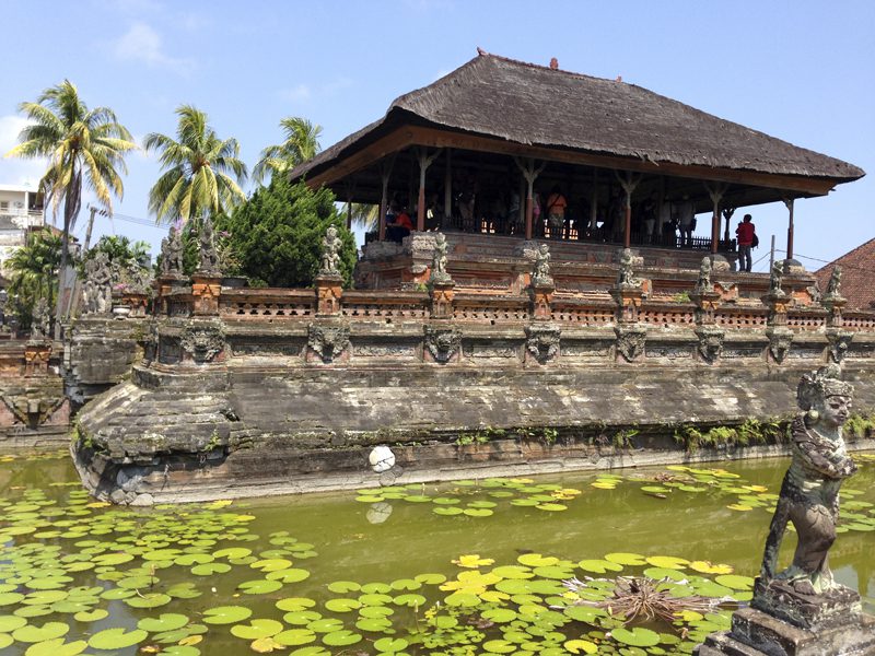 Taman Gili. The remains of the original palace of the Klungkung royal family.