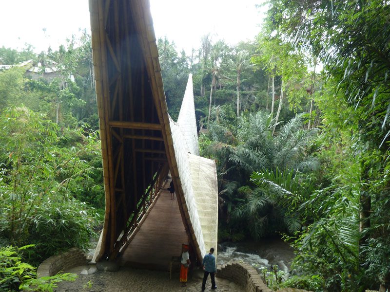 The Green School- bamboo bridge