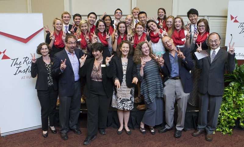 Advance Team with guest speakers from the China's Global Rise Symposium
