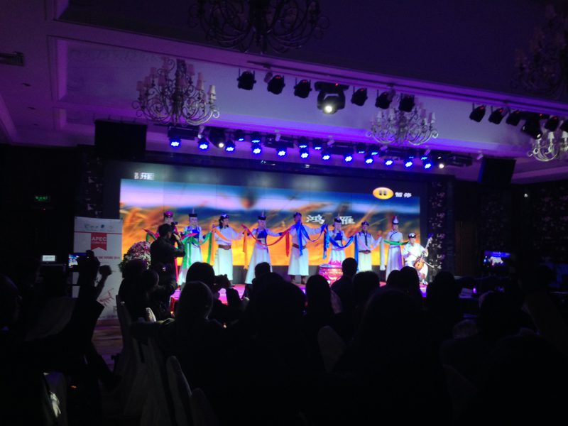 Inner Mongolian cultural presentation at the opening ceremony of the Voices of the Future program