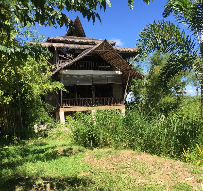 Another stop on the group's tour of Gawad Kalinga