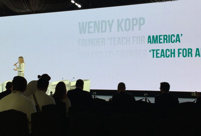 Wendy Kopp, founder of Teach for America, discusses education and its importance in the APEC region