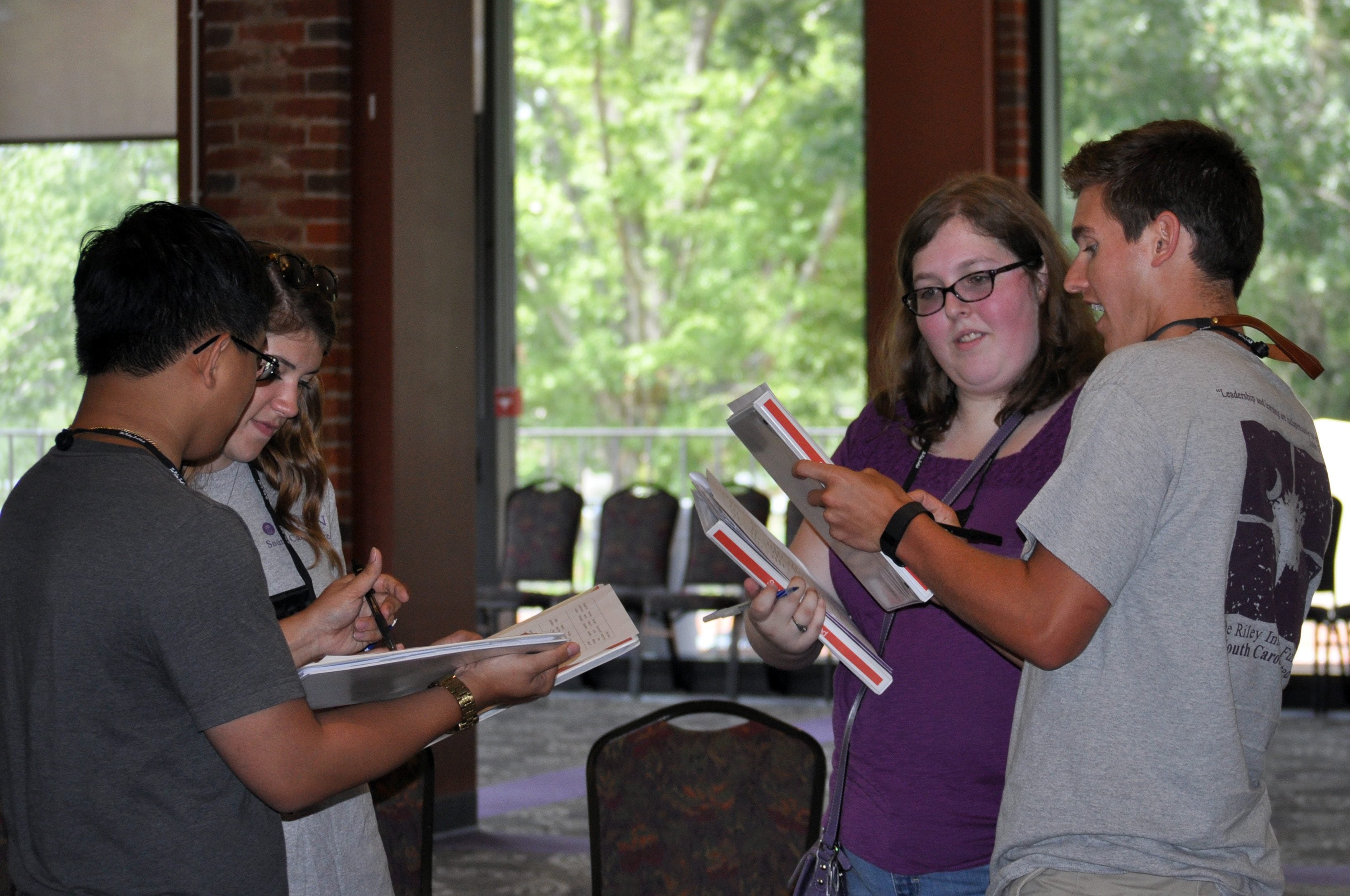 SC United 2016 students at orientation