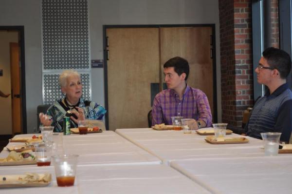 Deborah Malac sharing interesting stories