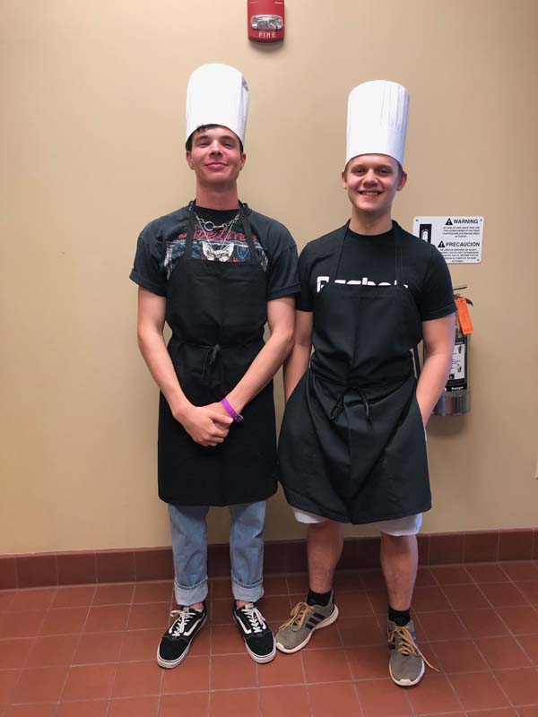 Chef Andrew McHorse and Chef Tom Whittemore