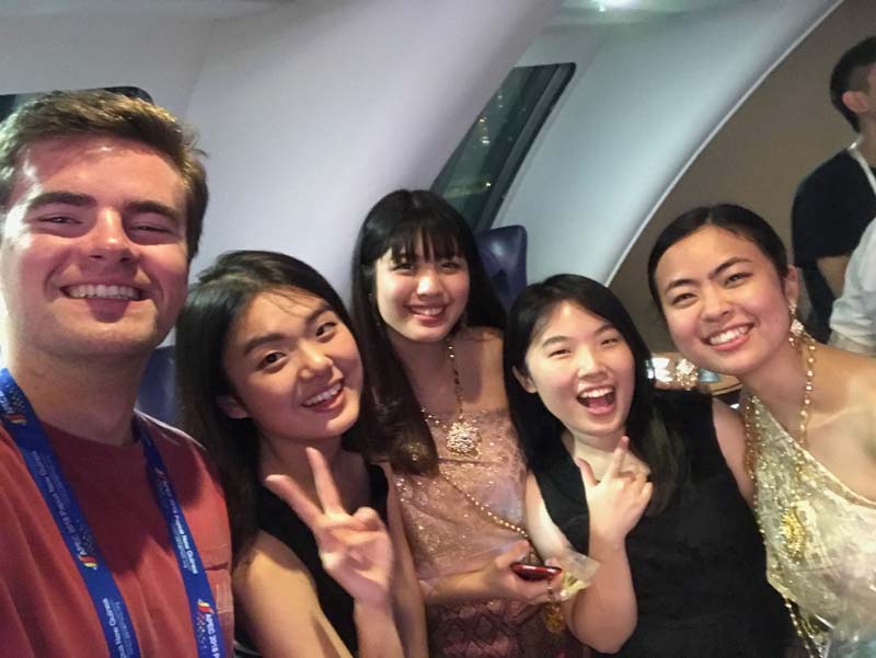 David Cousar with other 