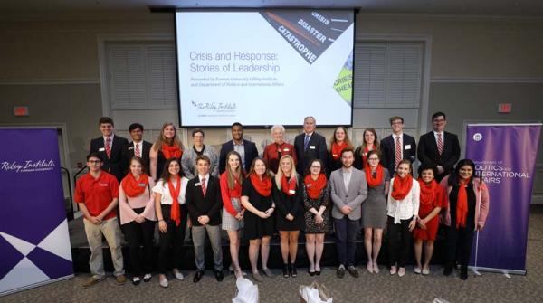 Advance Team with speakers from the 2019 Alumni Series 