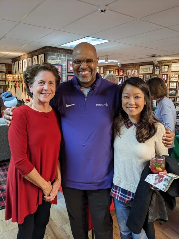 Jean Shifrin, Juan Johnson, and Megan Dodgens