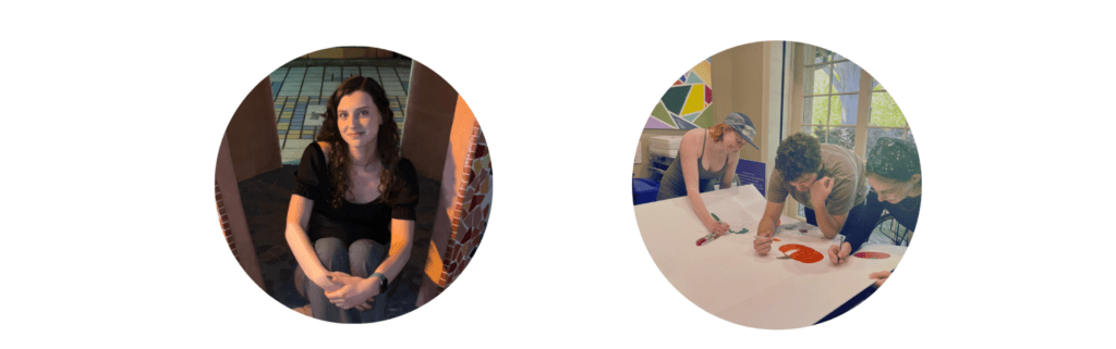 Molly McCutcheon and Stella Frisbie, Eco Reps