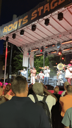 Concert at Jazz Festival 2025 in Greenville, SC