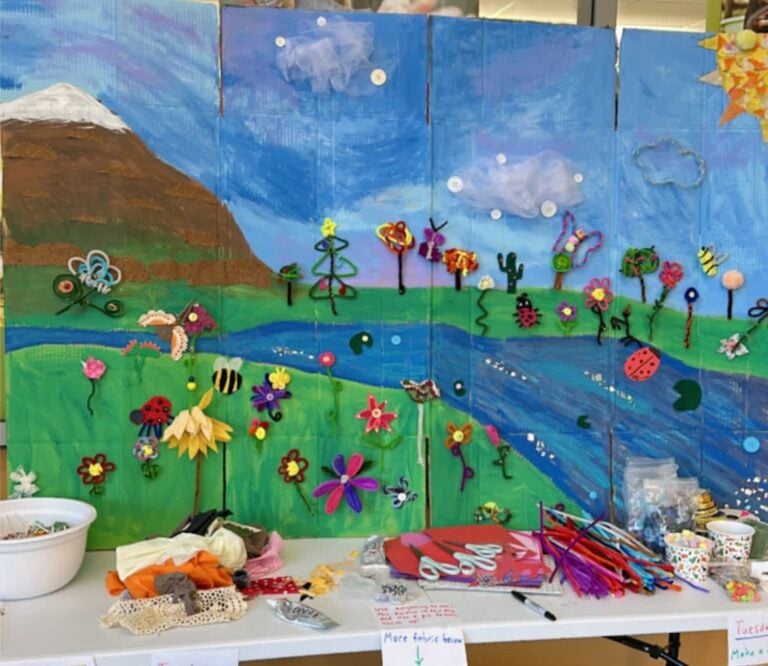 Nature mural