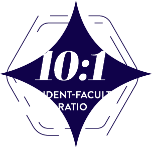 10:1 student-faculty