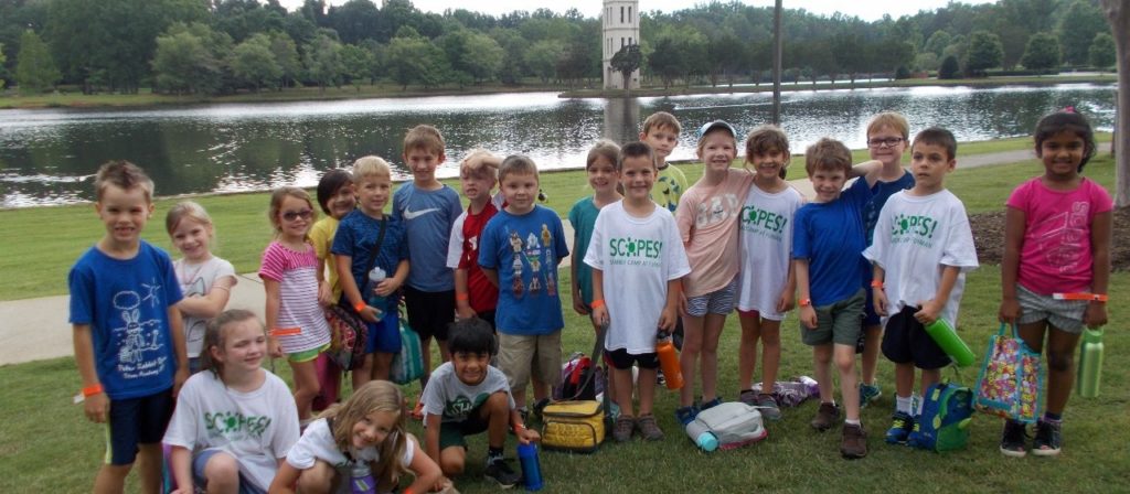 Microscope Campers at the Lake