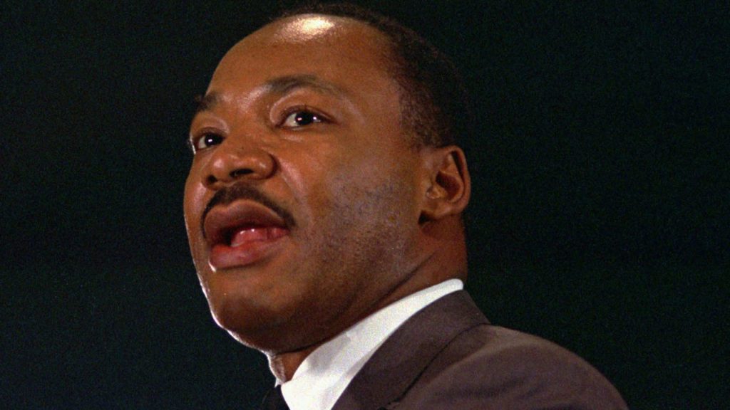 MLK giving a speech