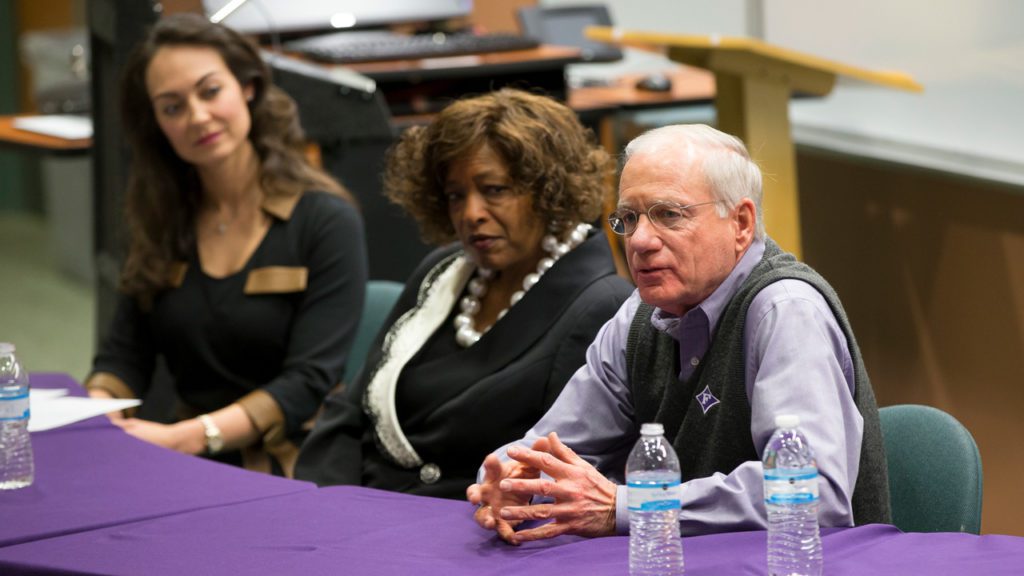 Panel of speakers