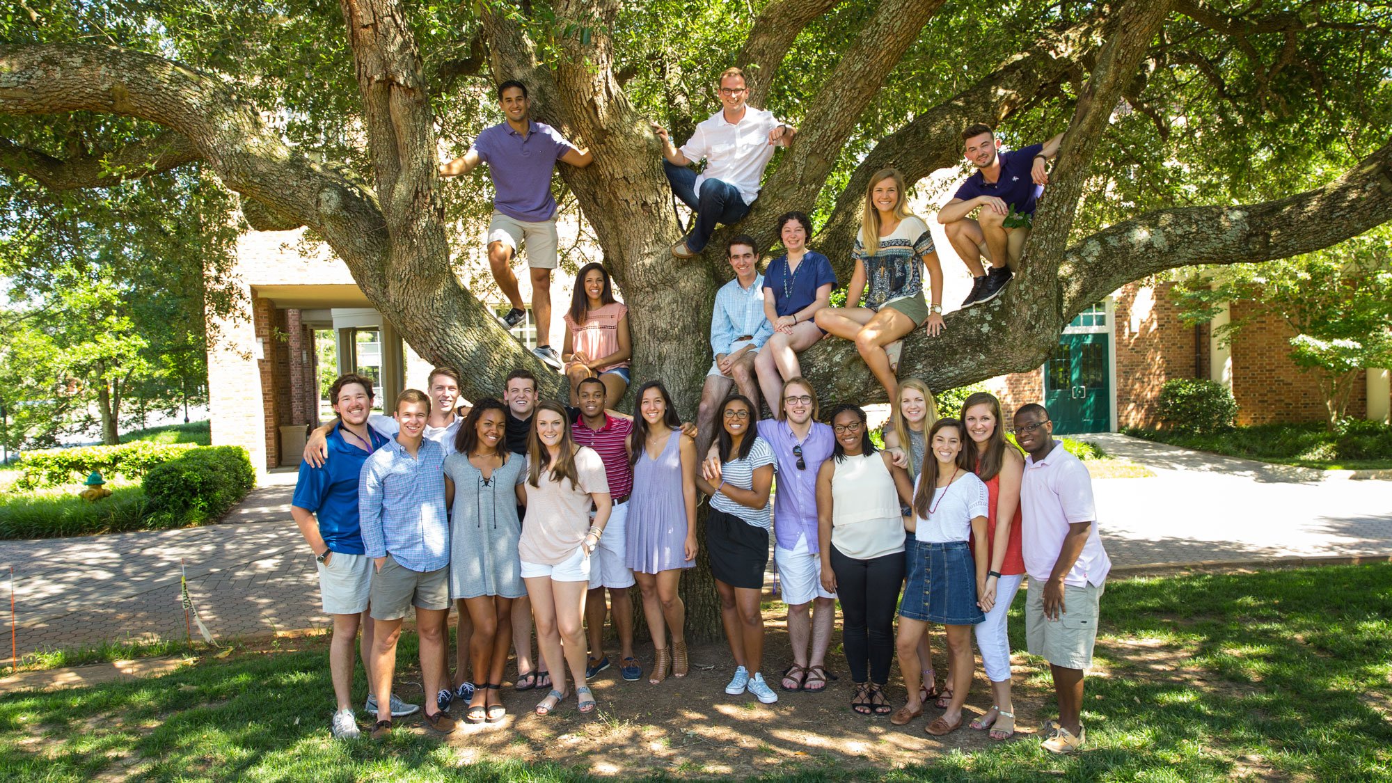 Group photo of Orientation staff