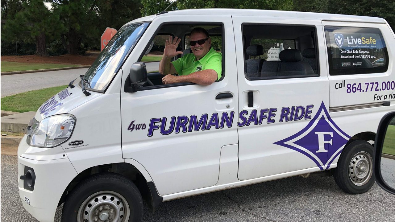 Furman Safe Ride vehicle