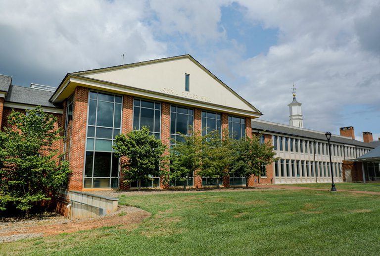 Plyler hall frontal view