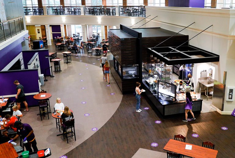 Dining Hall Virtual Campus Tour Furman University