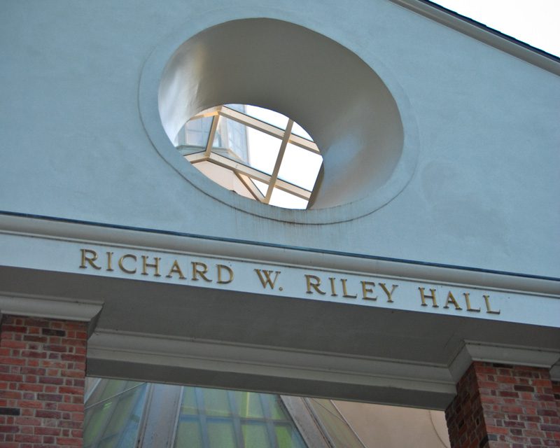 Riley Hall facade 
