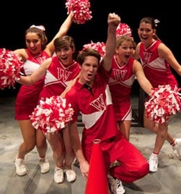 The cast of "Pomp and Circumstance"