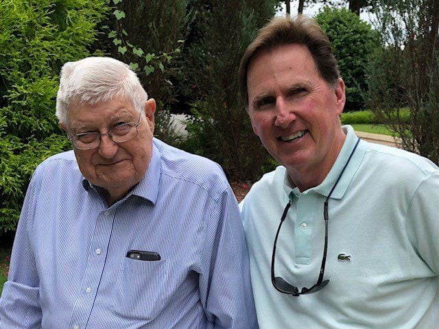 Dr. Joe Outten (left), Dr. Jim Bolt (right)