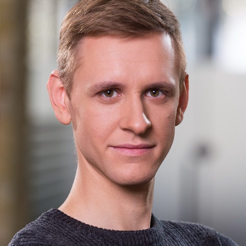 A headshot of Dmytro
