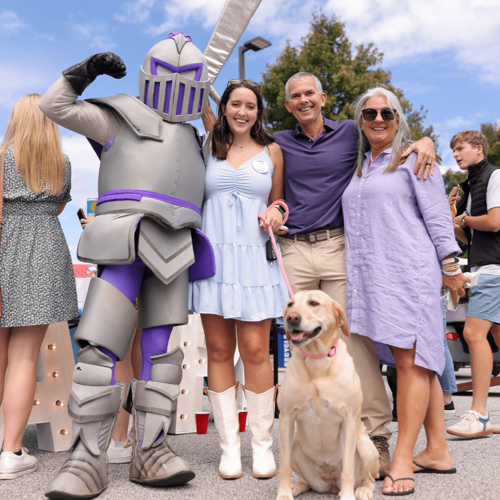 Furman family posing